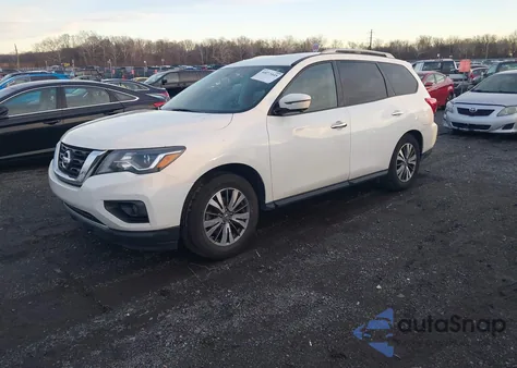 2018 Nissan Pathfinder Sl из США, поврежденный, VIN 5N1DR2MN7JC608926
